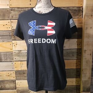 Under Armour Freedom Tee - Black